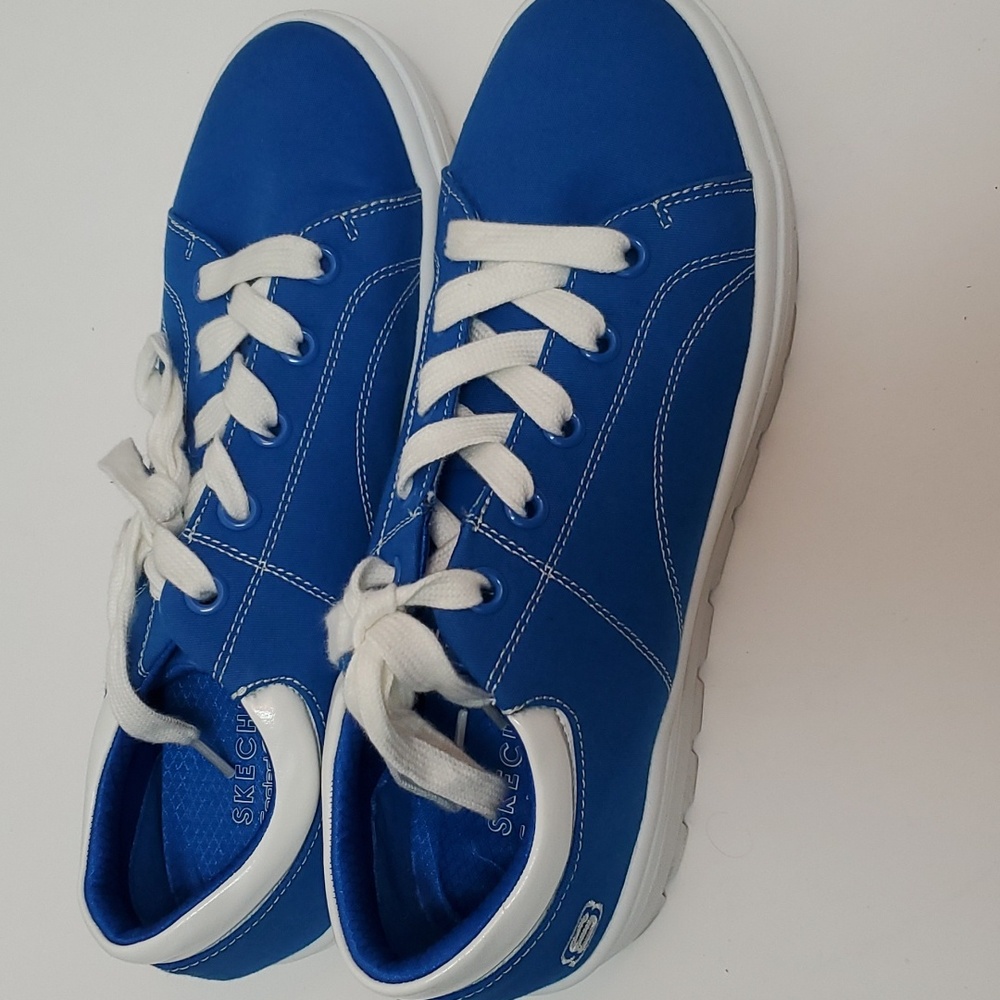 Skechers Platform Memory Foam Sneakers
